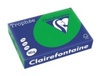 Clairefontaine Trophée Intens, gekleurd papier, A4, 80 g, 500 vel, biljartgroen - thumbnail