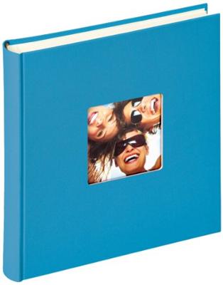 walther+ design FA-208-U FA-208-U Fotoalbum (b x h) 30 cm x 30 cm Blauw 100 bladzijden