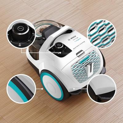 Bosch BGC21HYG1 Stofzuiger zonder zak Wit