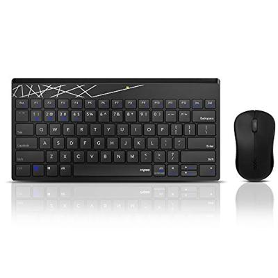 Rapoo Draadloze Combo set toestenbord en muis Multi-mode 8000M Toetsenbord Zwart Rapoo Draadloze Combo set toestenbord en muis Multi-mode 8000M Toetsenbord Zwart