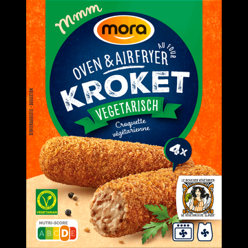 Mora Vegetarische Draadjesvleesch Kroketten 4 x 75 g bij Jumbo