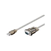 Goobay Serieel Adapterkabel [1x USB-A-stekker - 1x D-sub stekker 9-polig] Goobay 95435 USBA auf D Sub RS232 Stecker 9 pol USB seriell RS232 Konverter 1,5m 1.5 - thumbnail