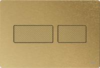 TECE Solid tweeknops bedieningspaneel geborsteld messing voor TECE Profil - thumbnail