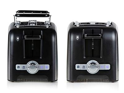 Domo Broodrooster B-Smart, voor 4 sneden brood, zwart