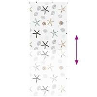 Doucherolgordijn 90x240 cm stofbreedte 86 cm - thumbnail