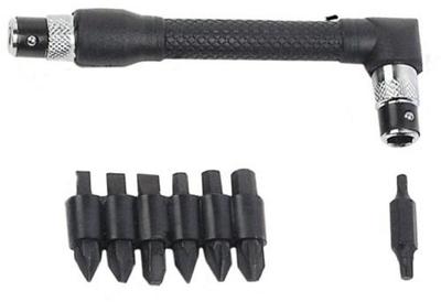 Brüder Mannesmann haakse bithouder set 7 dlg (hobby) - 287