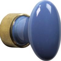 Meubelkn.pors.Ovaal 33mm MGO/blauw - thumbnail