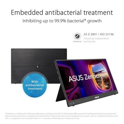 ASUS MB16AHV computer monitor 39,6 cm (15.6 ) 1920 x 1080 Pixels Full HD LCD Zwart ASUS MB16AHV computer monitor 39,6 cm (15.6 ) 1920 x 1080 Pixels Full HD LCD Zwart