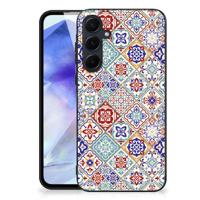 Samsung Galaxy A55 Marmeren Print Telefoonhoesje Tiles Color - thumbnail