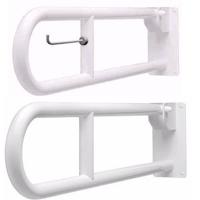 SecuCare Opklapbare toiletsteunen set 80 cm - thumbnail