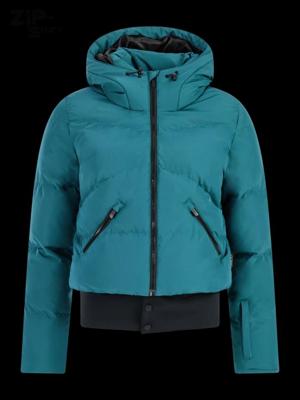 Protest Preppy with Zip-Shift Wintersportjas Dames Rainstorm Blue S/36