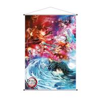 Demon Slayer Wallscroll Swordsmith Village Arc Ver. B 60 x 90 cm - thumbnail