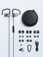 Soundcore Arc Headset oorhaak, In-ear Micro-USB Bluetooth Zwart, Grijs - thumbnail