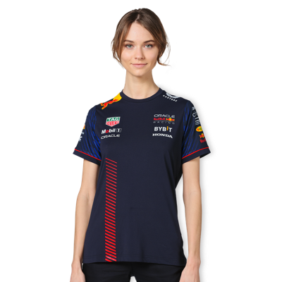 Red Bull Racing T-shirt - XXS - Team T-shirt 2023 - Dames - Max Verstappen
