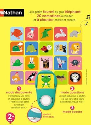 Interactief spel Coucou dieren - NATHAN groen