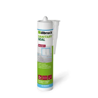 Illbruck FA201 siliconen bouw- en sanitairkit wit - 310ml koker