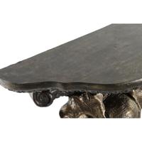 Planken DKD Home Decor Olifant Gouden Hars (36,5 x 16,5 x 36 cm) - thumbnail