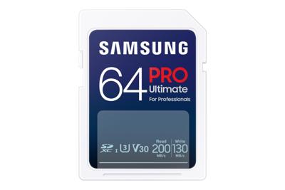 Samsung PRO Ultimate SD Card 64GB SD-Kaart Wit