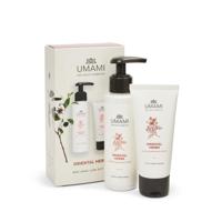 Umami Exclusive Cosmetics Oriental Herbs Mini Hand Care Gift Set Allspice & Sandelwood - thumbnail