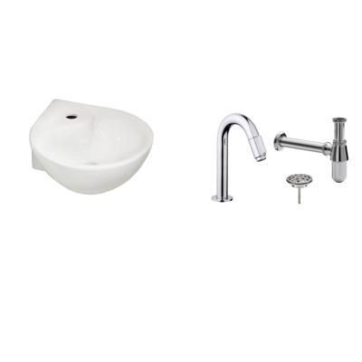 Fonteinset Kratos Keramiek 35X35X14.5 cm Chroom Aqua Splash Fonteinset Kratos Keramiek 35X35X14.5 cm Chroom Aqua Splash