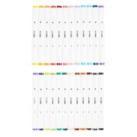 Creativ Company Tekenstift, lijndikte 1+8 mm, extra kleuren, 24 stuk/ 1 doos - thumbnail