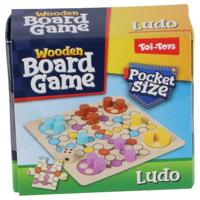 Toi Toys Mini houten bordspel 8cm - thumbnail