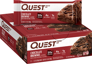 Quest Bar Chocolate Brownie (12 x 60 g)
