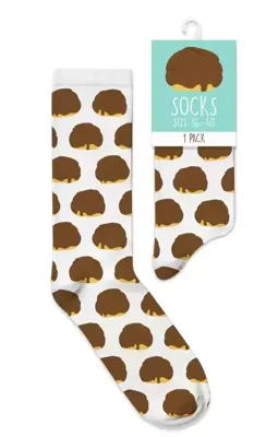 Bossche bollen sokken mt 36/40 - Wit Bossche bollen sokken mt 36/40 - Wit