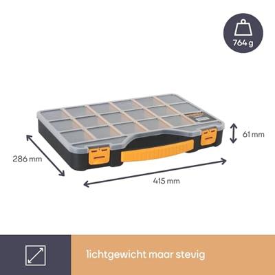 Assortimentsdoos 420 x 305 x 61 mm Velleman - Velleman Assortimentsdoos 420 x 305 x 61 mm Velleman - Velleman