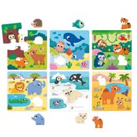 Set van 6 Puzzels Diset - thumbnail