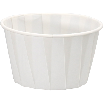 Cup | portiecup | papier | 110ml | 4oz | 41mm | wit | 2500 stuks