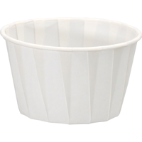 Cup | portiecup | papier | 110ml | 4oz | 41mm | wit | 2500 stuks - thumbnail