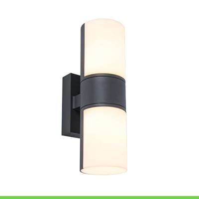 Up en down LED gevelverlichting donkergrijs &apos;Lutec Cyra&apos; 25 cm