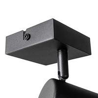 QAZQA Moderne spot zwart verstelbaar vierkant - Jeana - thumbnail