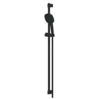 GROHE Tempesta Cube 110 Glijstangset - 90cm - vierkante handdouche - 2 straalsoorten - gladde doucheslang - mat zwart 269082433 - thumbnail