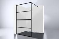 Best Design Best-Design "Noire" Losse Handdoekbeugel Tbv.Inloopdouche 1000 mm - thumbnail