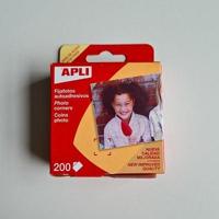 Foto-hoekjes zelfklevend - 200stuks - thumbnail