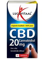 Lucovitaal CBD Cannabidiol 20mg Capsules - thumbnail