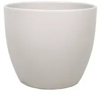 Floran pot boule d8.5xh6.5cm taupe mat - thumbnail