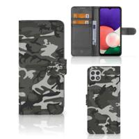 Samsung Galaxy A22 5G | Telefoon Hoesje | Army Light - thumbnail