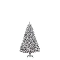 black box KunstKerstboom charlton h120 x d76cm frosted - thumbnail