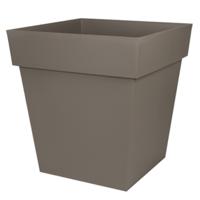Bloempot EDA Bruin Taupe 32 x 32 x 32 cm - thumbnail