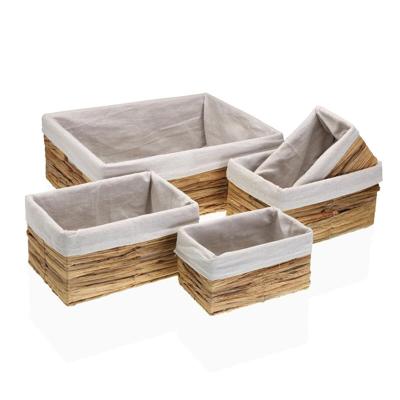 Make-up organizer Versa Cinth Waterhyacint 40 x 30 x 15 cm 30 x 15 x 40 cm 21 x 13 x 11 cm 25,5 x 17 x 13 cm