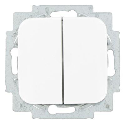 Busch Jaeger wit serieschakelaar + wip - 4695530