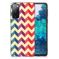 Samsung Galaxy S20 Bumper Case Zigzag Multi Color - thumbnail