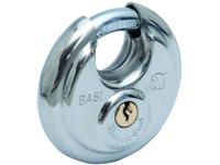 Basi 6100-7001-704 Hangslot 70 mm Gelijksluitend 704 Zilver Sleutelslot - thumbnail