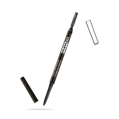 Pupa Milano - Pupa High Definition Eyebrow Pencil 0.09 g 003 Dark Brown Wenkbrauw Make-Up Oogpotlood - thumbnail