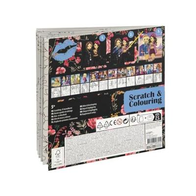 Besties - kras- & kleurboek