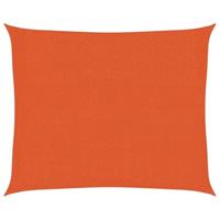 VidaXL Zonnezeil 160 g/m² 2,5x3 m hdpe oranje - thumbnail