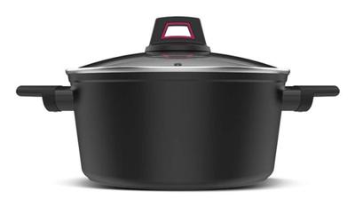 Kookpot met Deksel Taurus KCK4024 Zwart 4,5 L